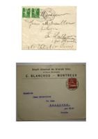 Lot de letrres anciennes