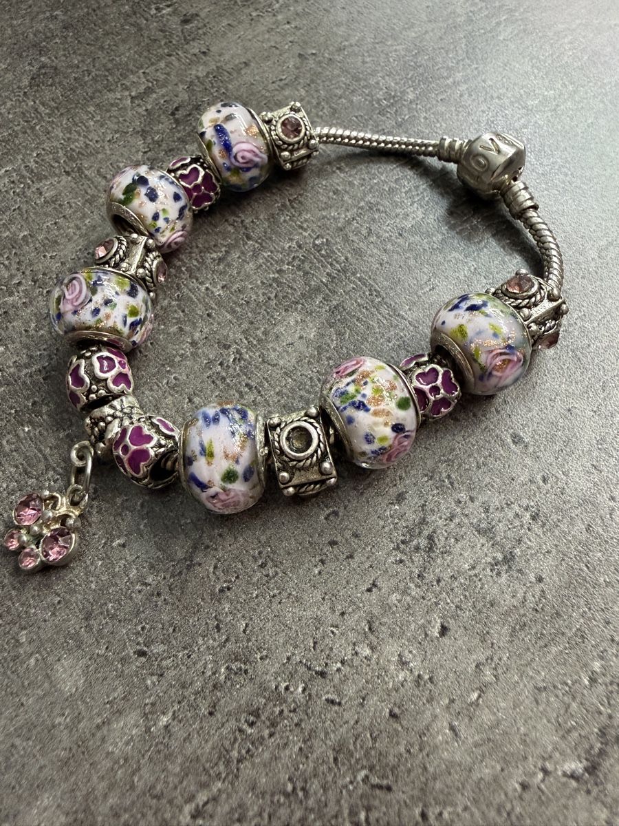 Bracciali & Braccialetti: Silberarmband wie ein Pandora Armband – Usato da Grenchen venduto da servet.t 3
