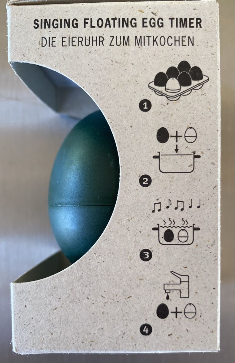 Elettrodomestici da cucina: PiepEi® Classic - Der singende Eierkocher mit 3 Melodien – Nuovo e nell'imballaggio originale da Rabius venduto da bri_ca76 3