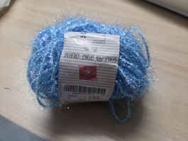 Strickgarn Sponge Creative blau 25g 33m neu