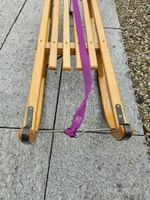 Davoser Schlitten Holz mit Zugschnur gebraucht