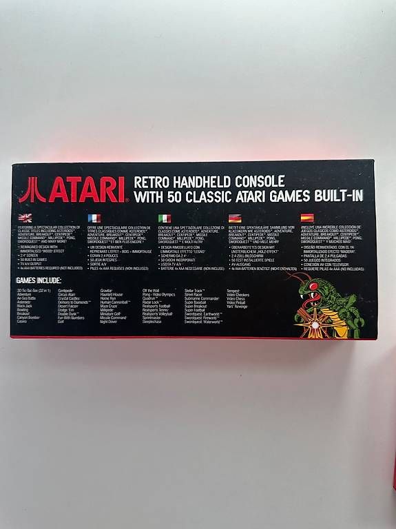 Console: Atari Retro Handheld Console mit 50 vorinstallierten Spielen – Usato da belp venduto da Beca12 3