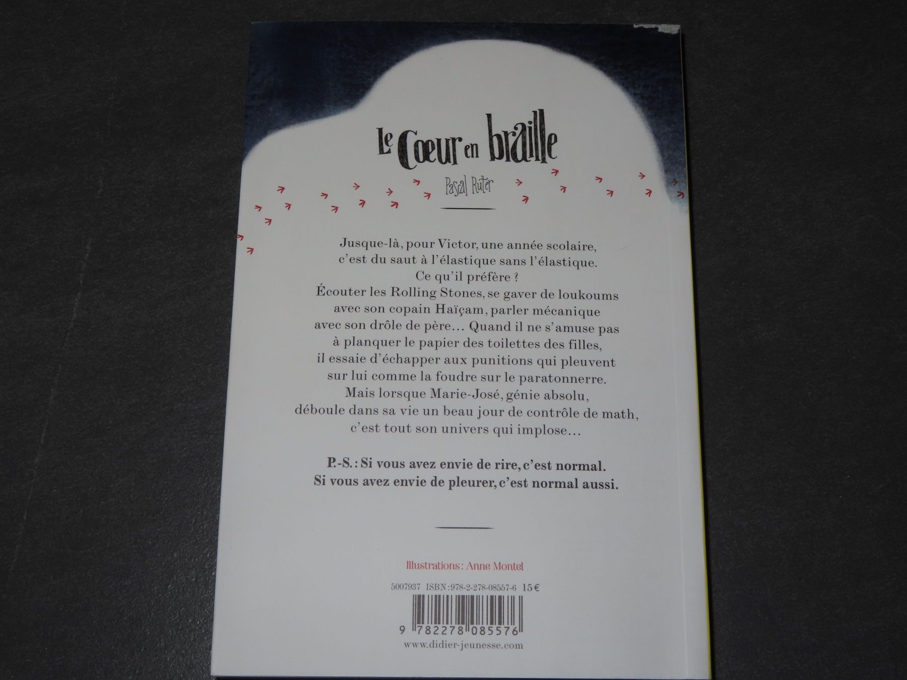 Libri: Le coeur en braille ***NEUF*** – Nuovo (secondo la descrizione) da Wallenried venduto da Asyano 1