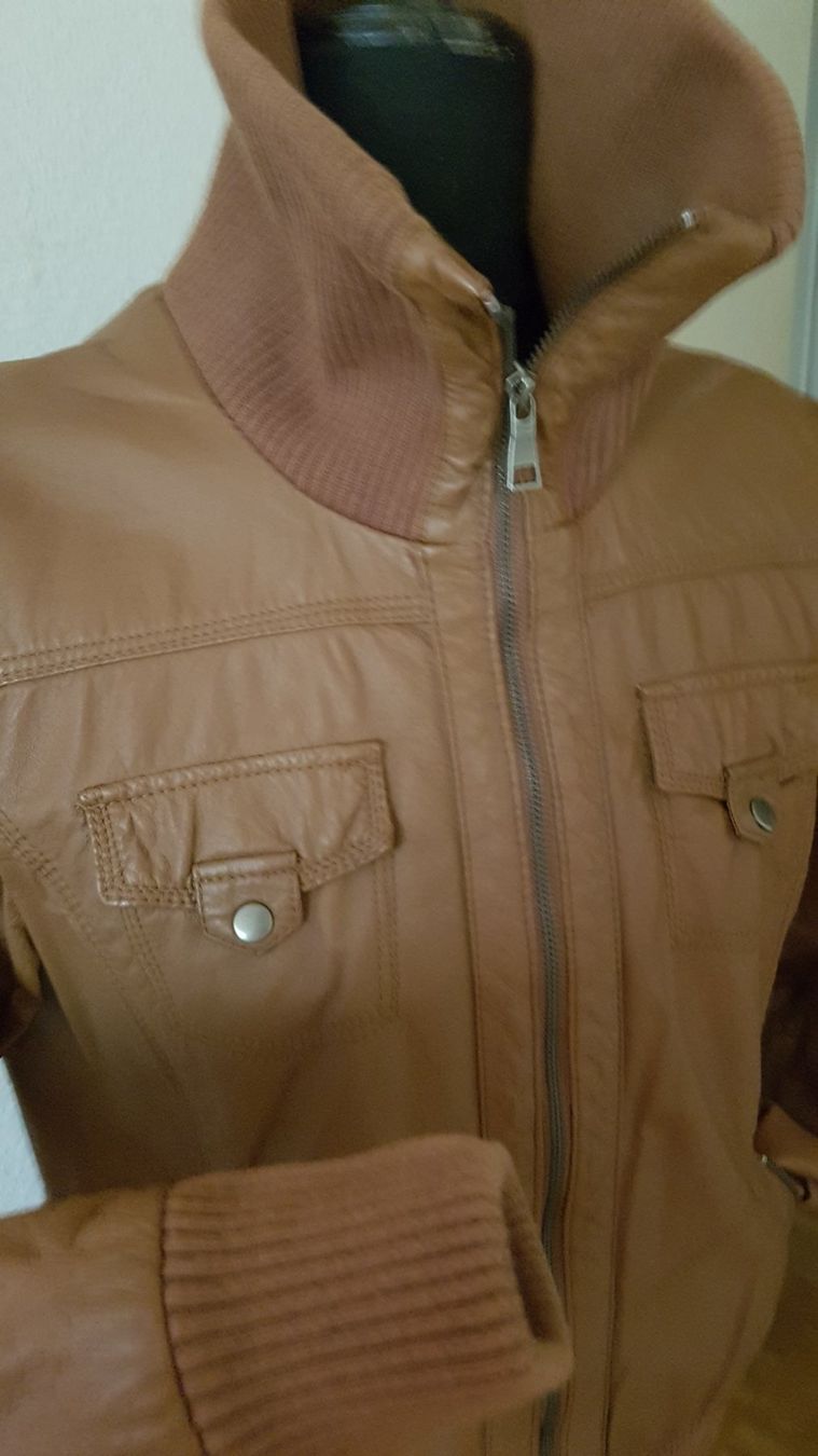 Jacken: Haselnussbraune Leder Jacke   Grösse  44  NEU – Neu (gemäss Beschreibung) aus spreitenbach von nti_pb8s 3