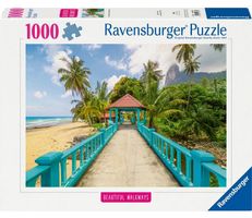 Ravensburger 1000 Teile Puzzle Farbenfrohe Brücke, Malaysia