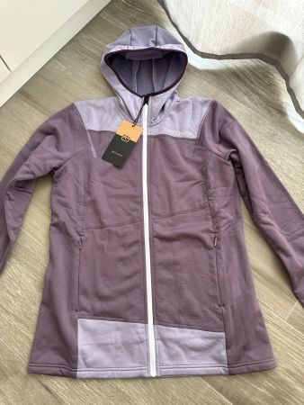 Coole moderne Fleecejacke Ortovox Merino inside Gr. L neu