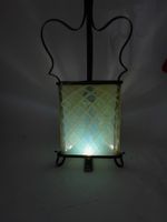 Vintage Deckenlampe - Art Deco? - Glas