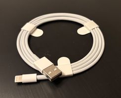 USB-A auf Apple Lightning Kabel 1m, weiss