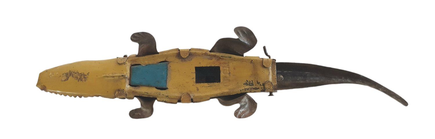 Giocattoli: uraltes Blech Krokodil – Usato da Flawil venduto da JaguarXJSHE 5