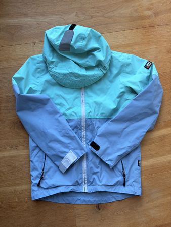 Kinderjacke Rukka Grösse 140 Hellblau Türkis