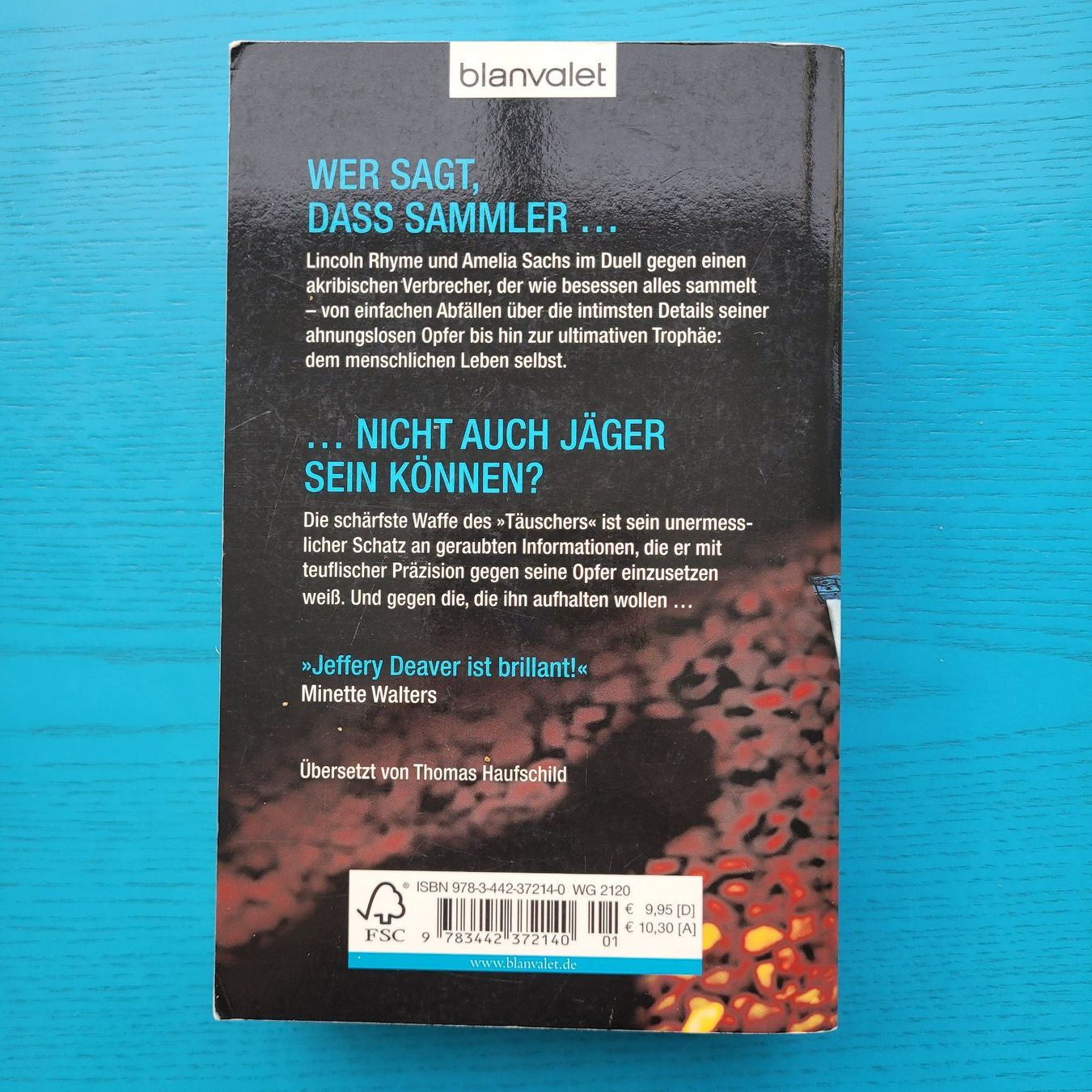 Libri: Jeffery Deaver- Der Täuscher – Usato da SCHÜBELBACH venduto da CoKaHa 1