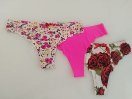 3stk Sexy lady tanga "M" neu