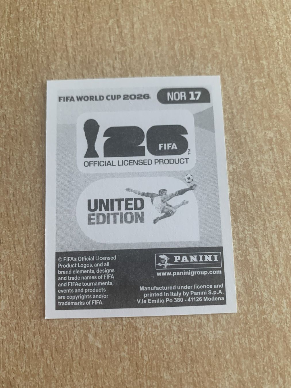 Panini Carte collezionabili: Panini Sticker WM 2026 Aron Donnum NOR 17 – Nuovo (secondo la descrizione) da Reinach BL venduto da Grolifcb 1
