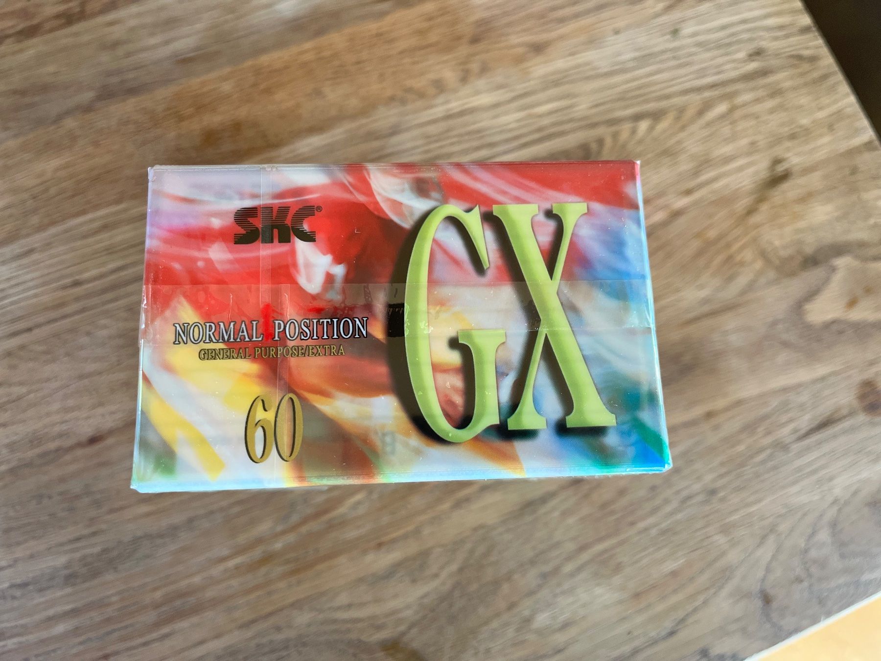 Musicassette: Kassette SKC GX Normal Position 60 – Nuovo e nell'imballaggio originale da Hauptwil venduto da pansira