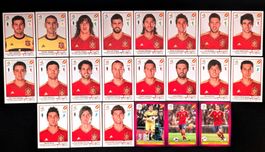 Panini Euro 2012 - Lot Spain (22 stickers)