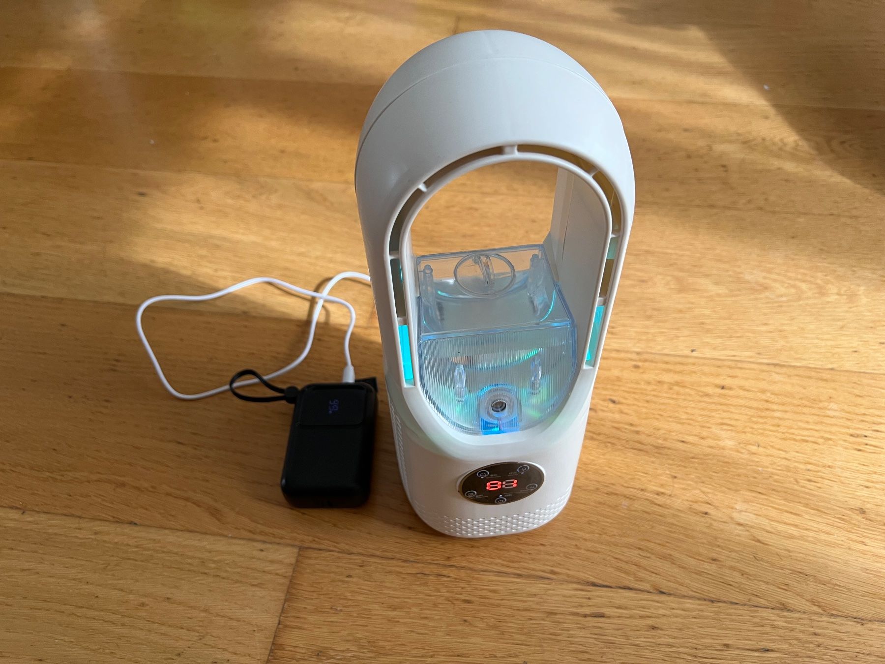 Ventilatoren: Tischventilator / Desk Fan & Luftbefeuchter USB, LED – Neu (gemäss Beschreibung) aus Zürich von OliviaBB 4