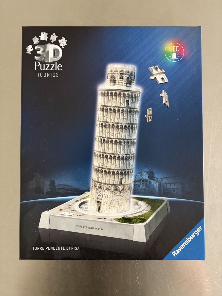 Ravensburger Puzzles: 3D Puzzle Turm von Pisa – Neu und originalverpackt aus Madetswil von tigerfisch