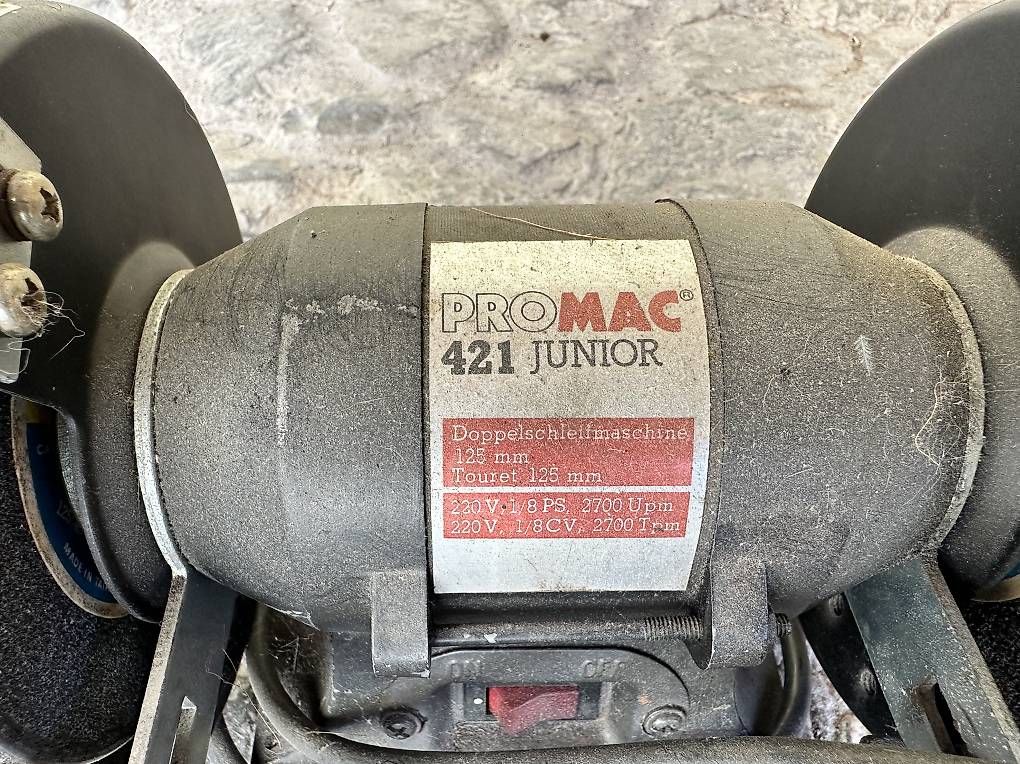 Fotocamera: Mola da banco PROMAC 421 Junior  125 mm – Usato da Bern venduto da tia007_82 1