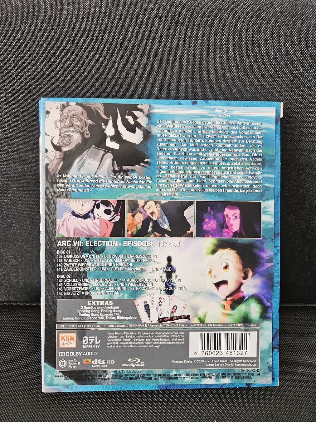Tutti i DVDs: Hunter x Hunter Blu-ray Vol.13 – Usato da Rudolfstetten venduto da KingArabi 1