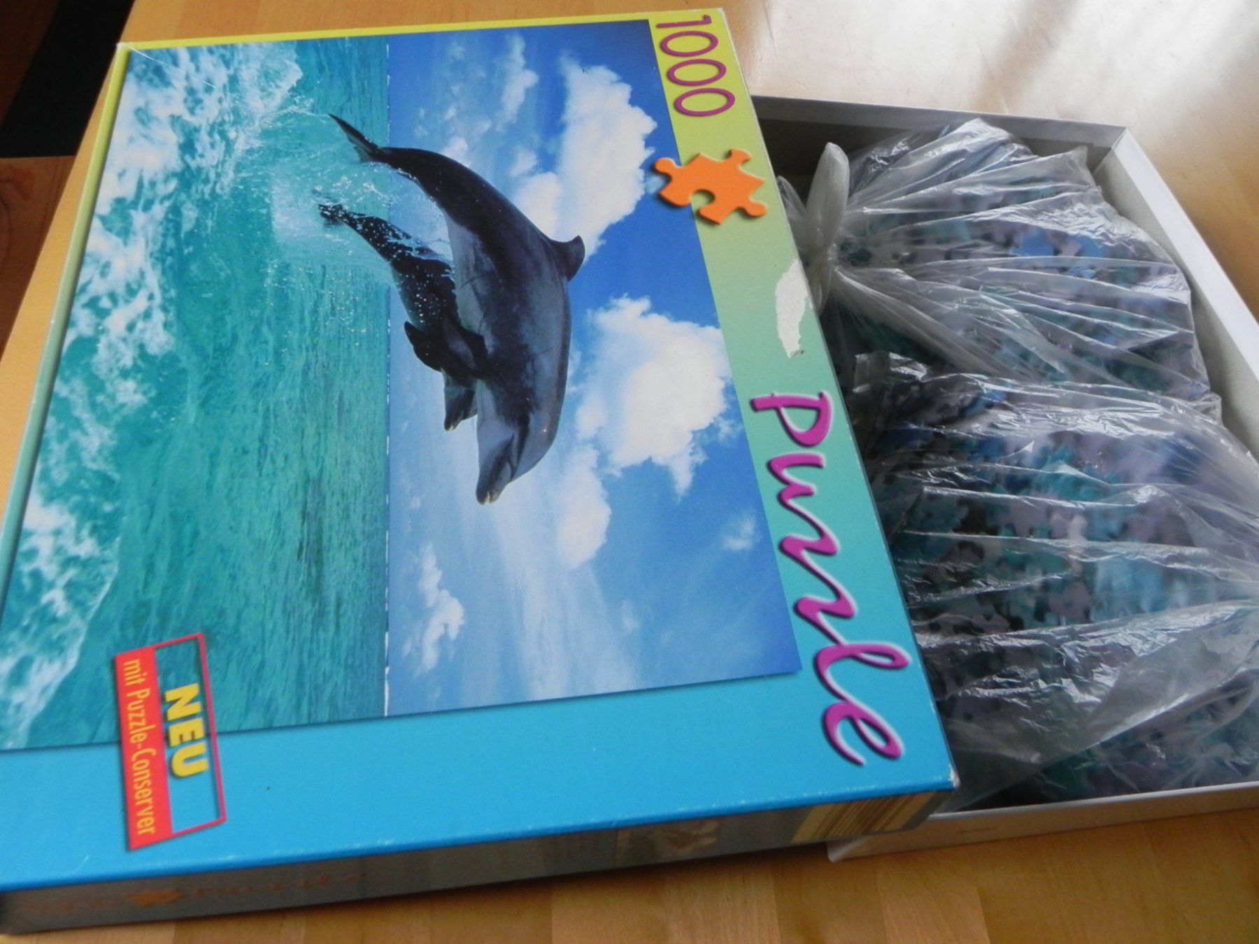 Puzzle: Puzzle Delfin 1000 Teile springende Delfine – Usato da Stallikon venduto da pcerny16 6