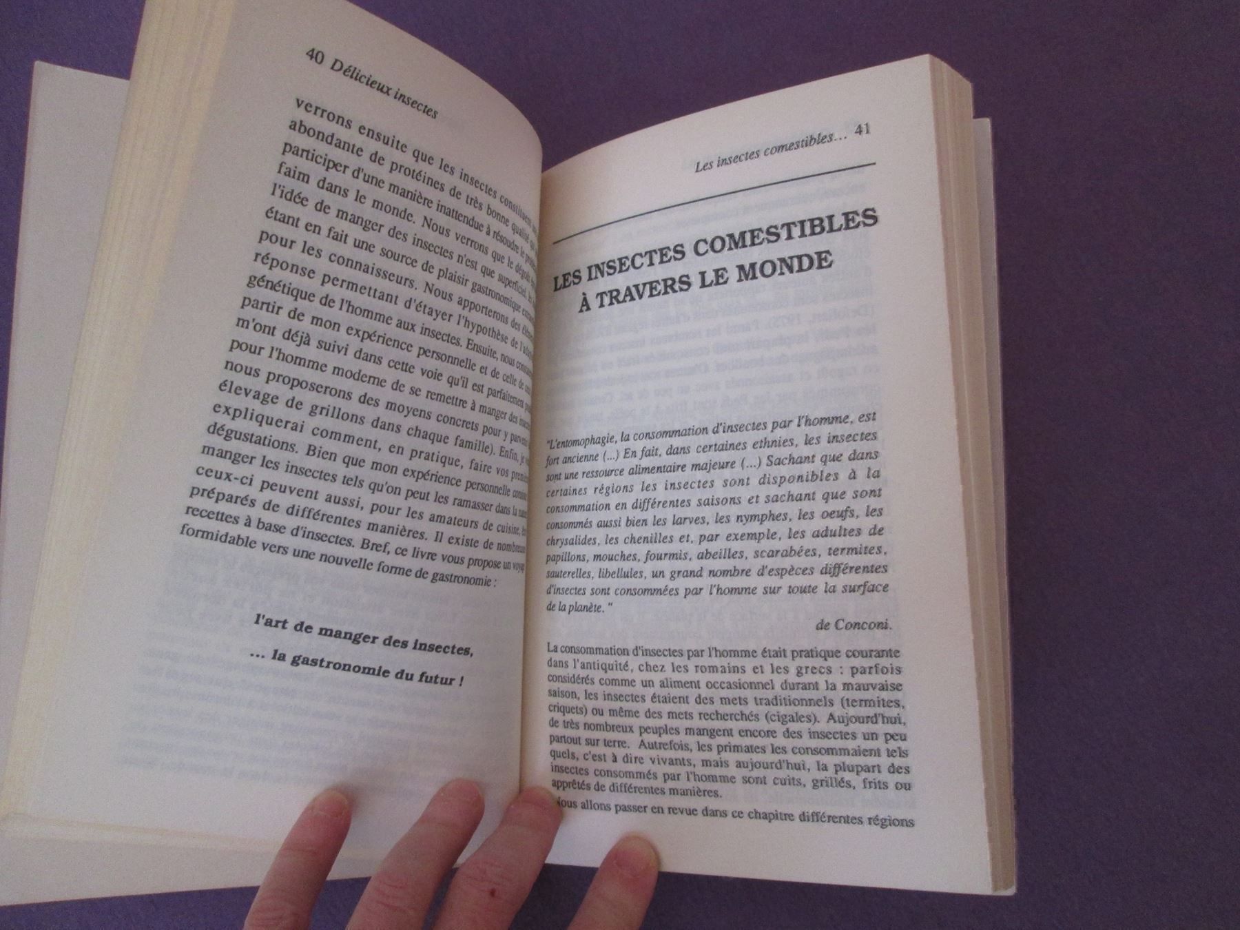 Libri: Délicieux insectes – Usato da Neuchâtel venduto da Dualseele 4