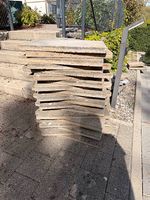 Terrassenplatten zum Abholen