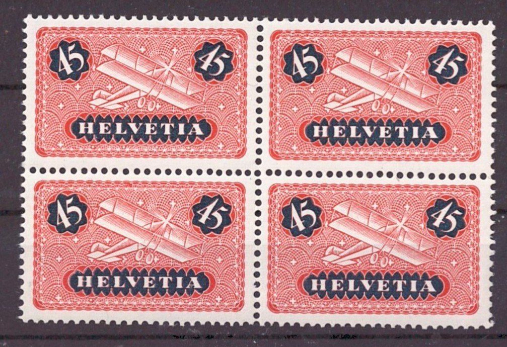Alle Briefmarken: # 99 --- FLUGPOST GERIFFELT POSTFRISCH – Neu (gemäss Beschreibung) aus Dübendorf von Piero2