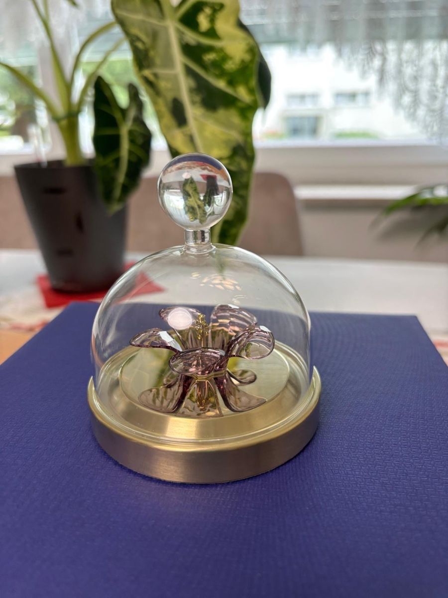 Swarovski Figurines: Swarowski Garden Tales Hbiskus Bell Jar – D'occasion à Zollikerberg par JvD0211