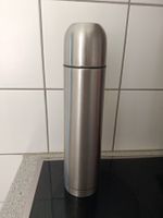 Thermos in acciaio inox color argento 34cm