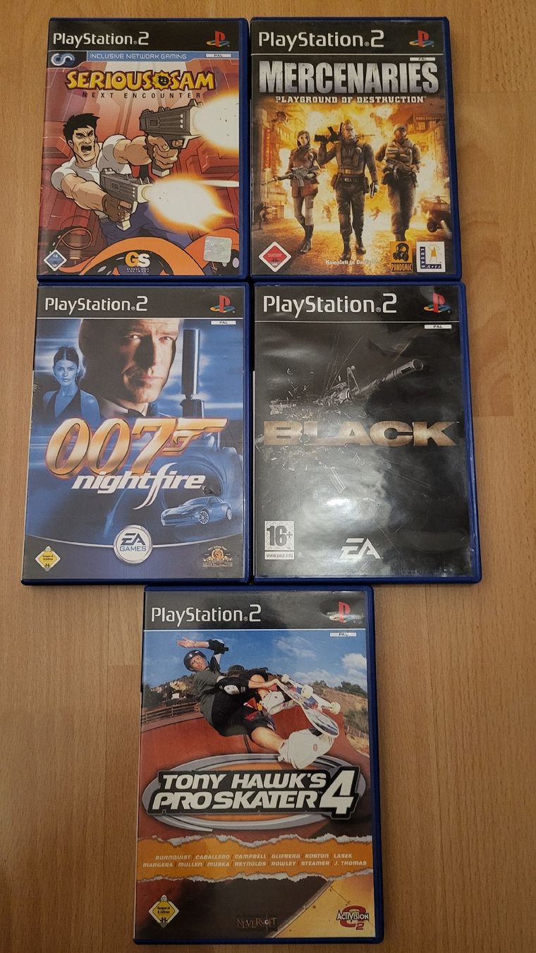 Giochi: Playstation 2 Spiele Sammlung 5x Kompl. – Nuovo (secondo la descrizione) da Biel/Bienne venduto da Retrohr