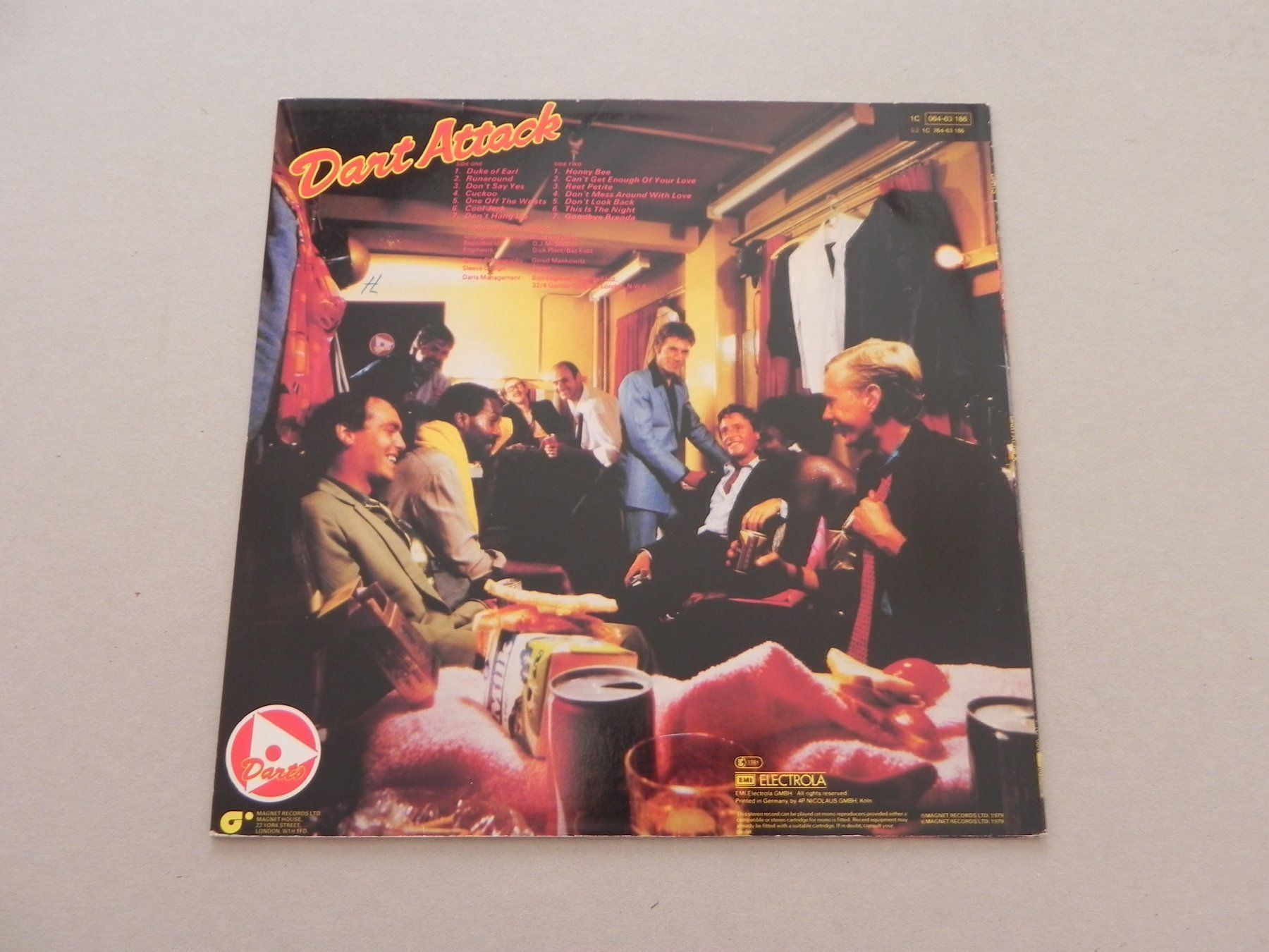 Vinyles: LP brit. Rock Doo Wop Band Dart Attack – D'occasion à Siebnen par krimsie 1