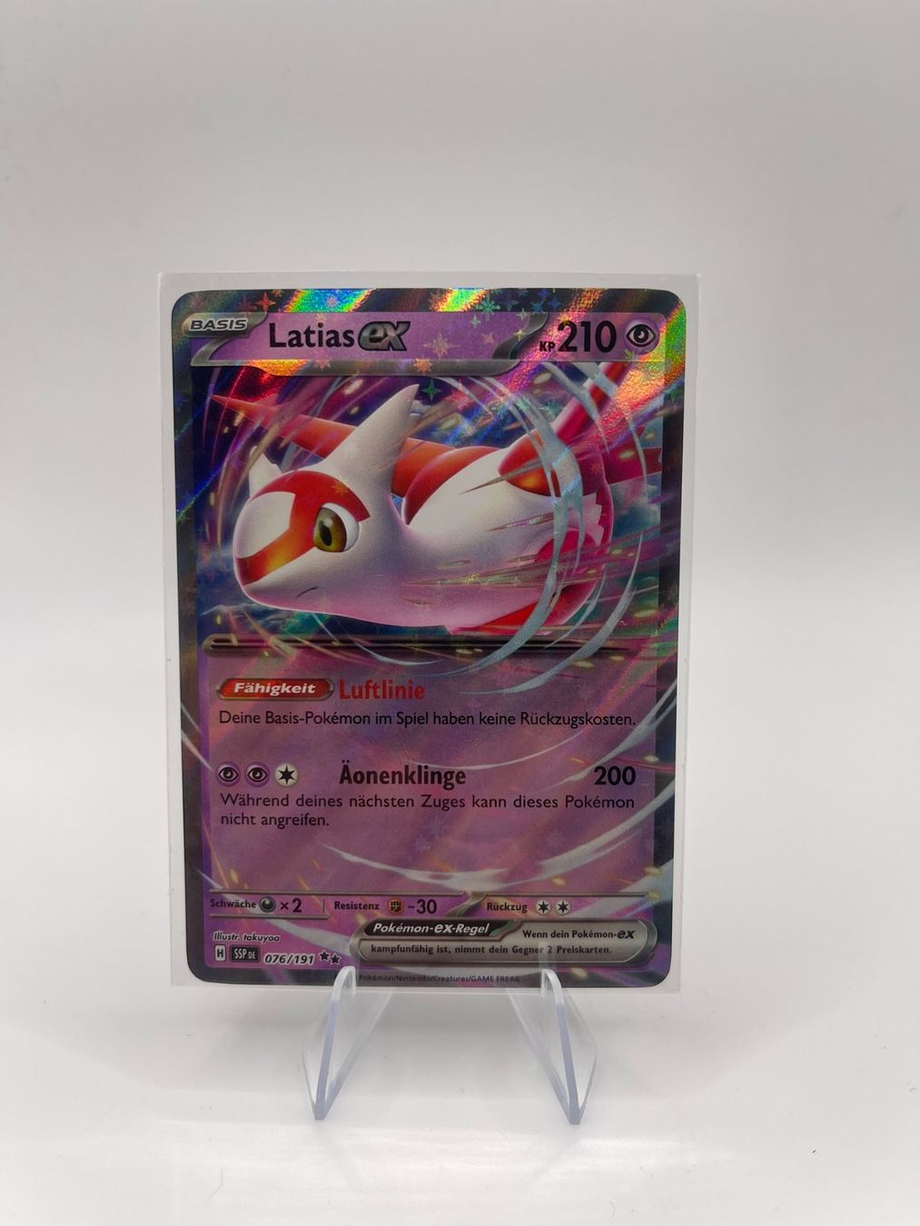 Pokémon Carte collezionabili: Pokemon: Latias ex 076/191 – Usato da Märstetten venduto da AlienNova
