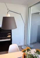 Artemide Tolomeo Mega LED dimmbar Silber Stehleuchte