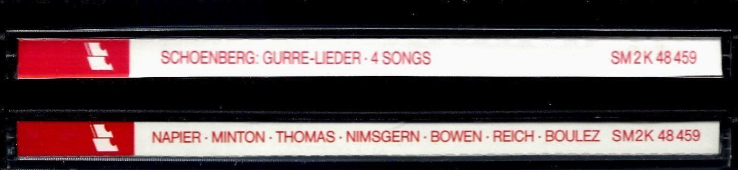 CD: Boulez SCHOENBERG GURRE LIEDER BBC Symphony Orchestra 2CDBox – Usato da Kandergrund venduto da Sososo 2