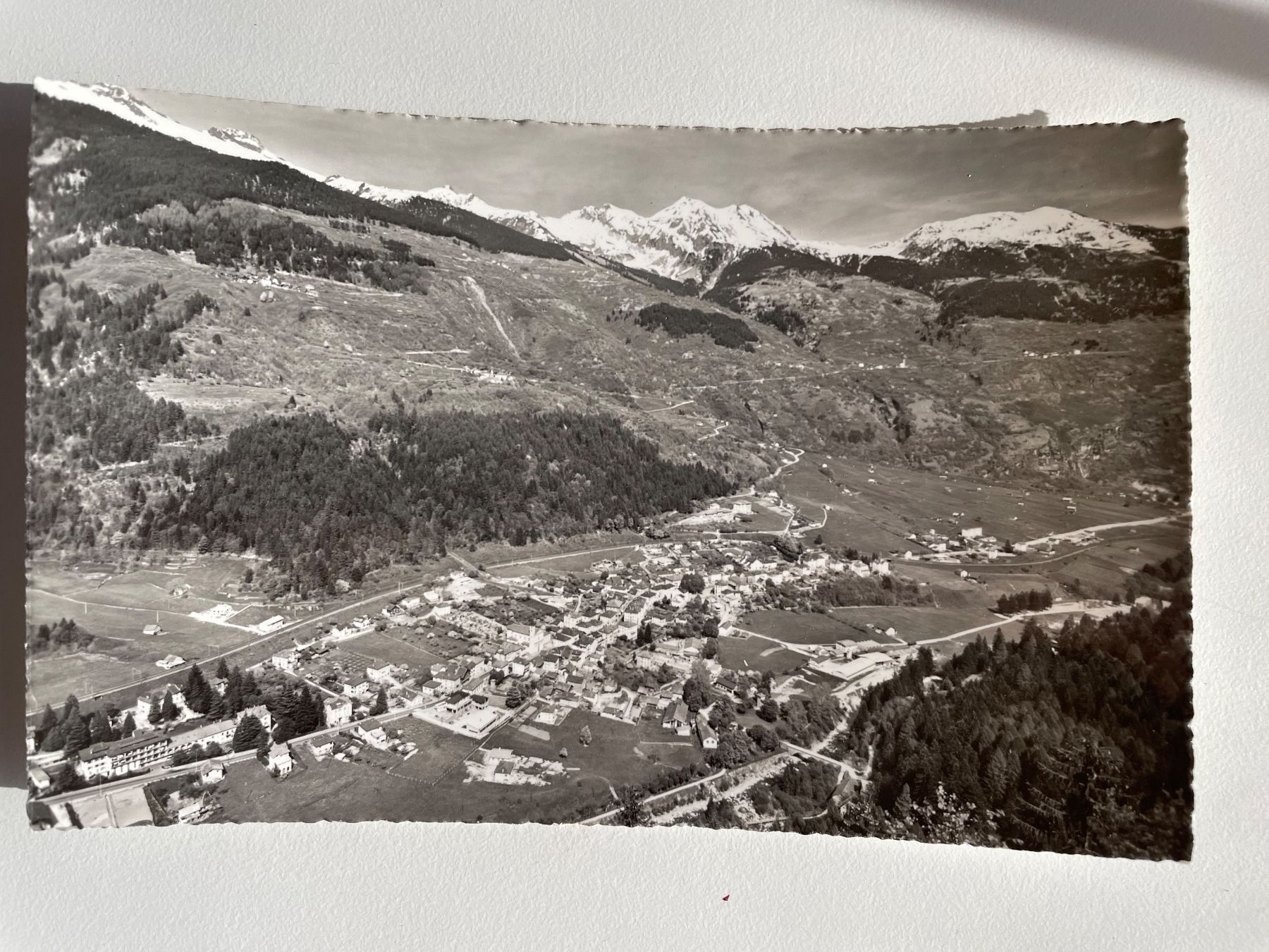Cartoline postali: Faido panorama – Usato da Faido venduto da Fusnengo