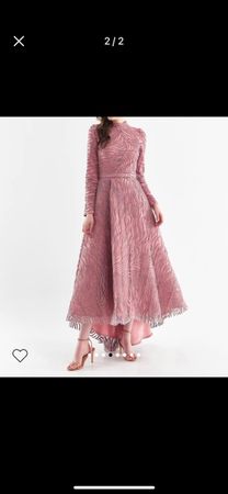 Langes Abendkleid, Gr. M,altrosa, festlich, neuwertig! (55)