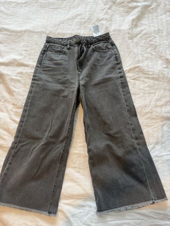 Pantalon large gris Weekday, S