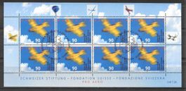 Kleinbogen 1016 100 Jahre Aeroclub Schweiz ET Bern 13.3.2001
