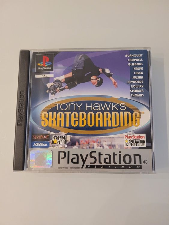 Tony Hawk's Skateboarding - PS1 - Complet (boîtier, Notice) - PAL - 1999