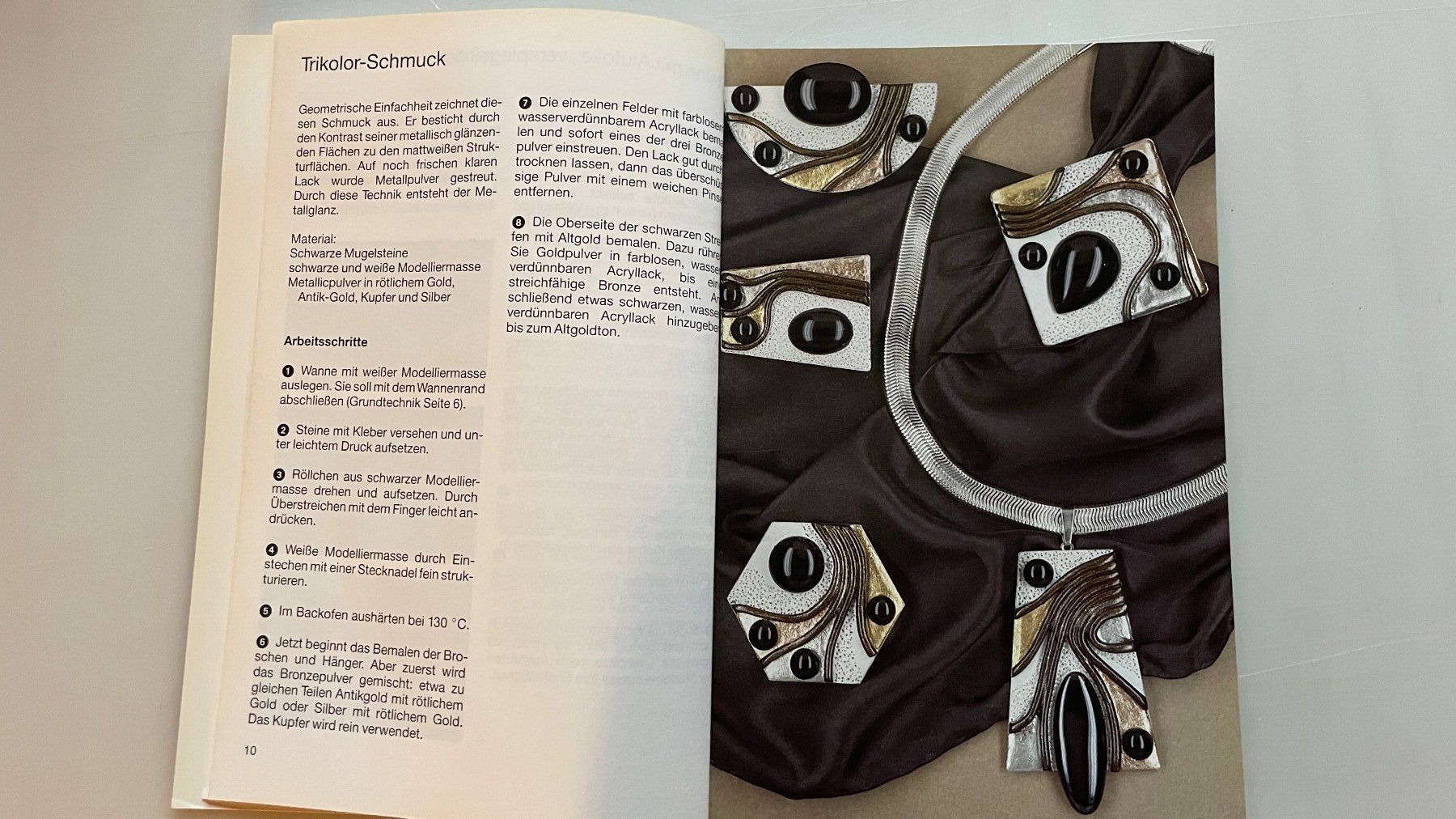 Livres: Modeschmuck mit Kunststoff-Modelliermassen – D'occasion à Glattfelden par cybermaxx 3