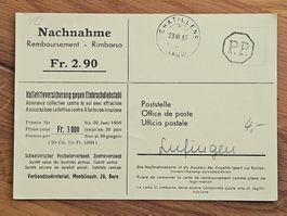 NN mit seltenem PP Stempel 8-eckig für 3.--