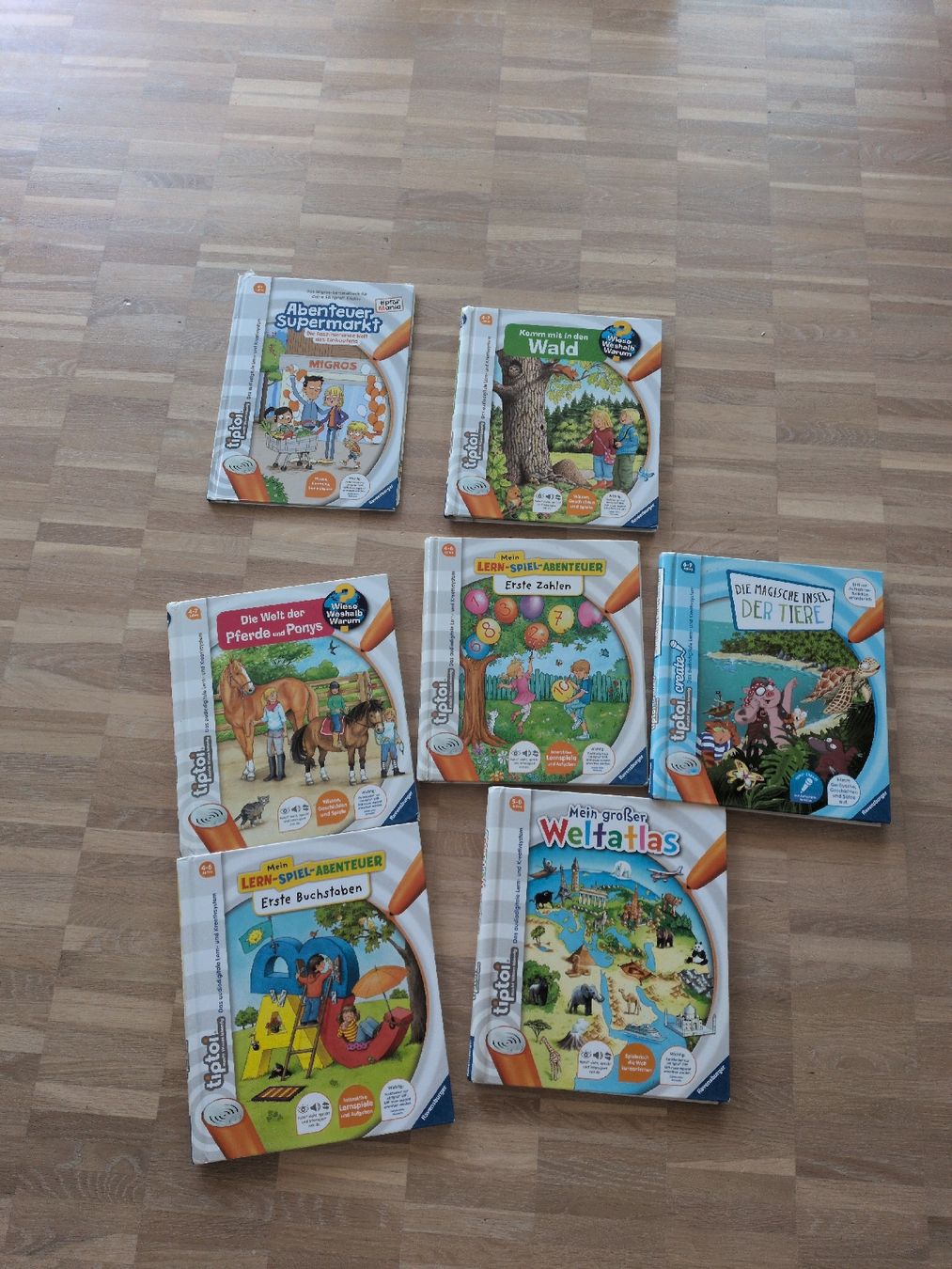 Bücher: Ravensburger TipToi 7 Bücher  – Gebraucht aus Bern von Fla_Floi 1