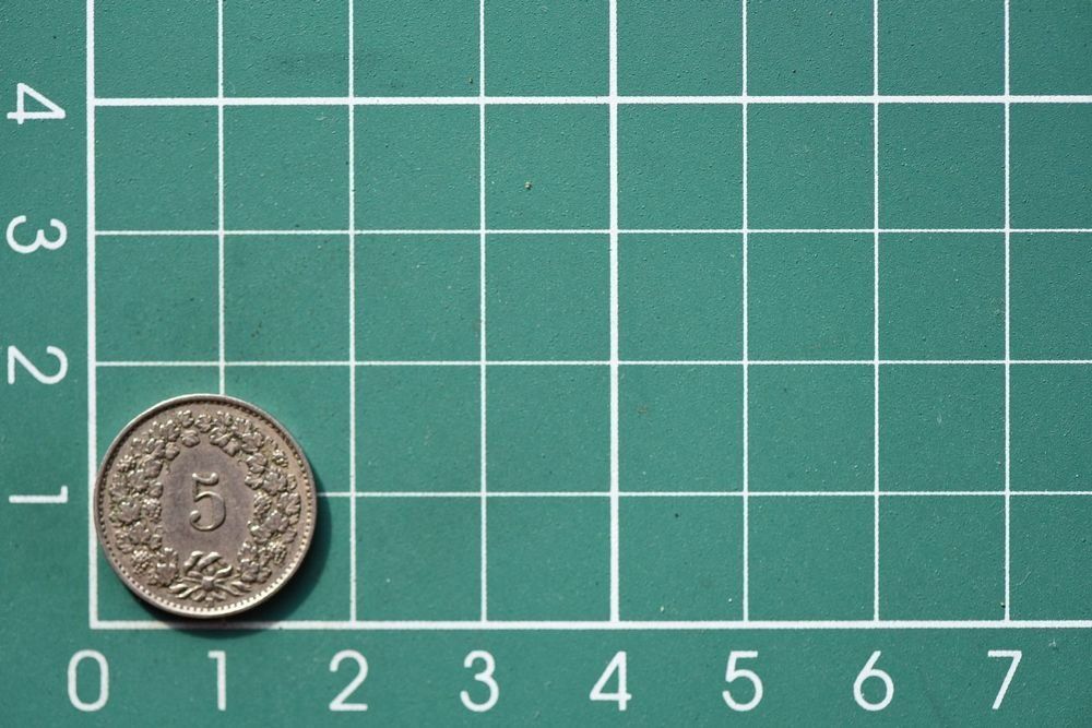 Alle Münzen: 5x 5 rappen – Gebraucht aus Laupen BE von Gufi57 1