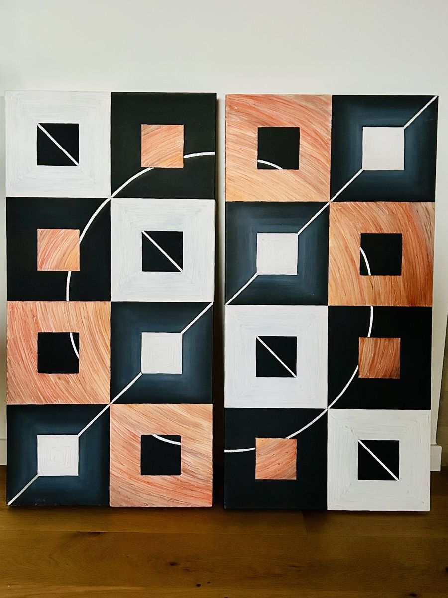 Foto & Immagini: Grosses Acrylbild 2-Teilig Einzelstück – Usato da Gunten venduto da starfish3