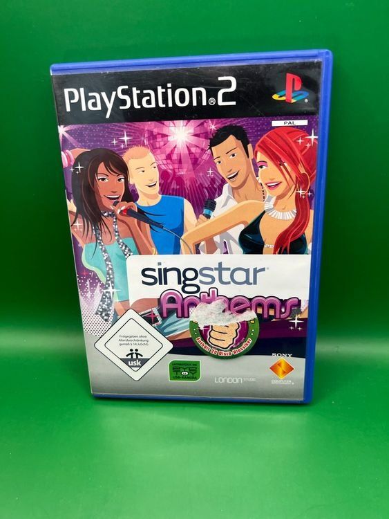 Giochi: Singstar Anthems (Deutsch) - Playstation 2 – Usato da Frauenfeld venduto da bigauditor