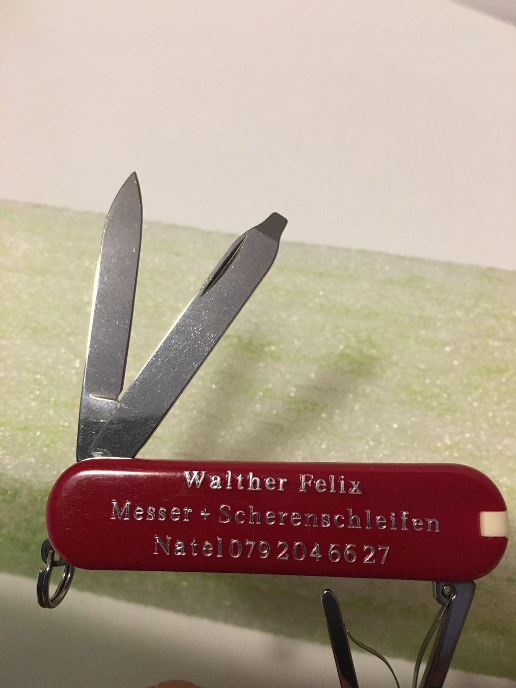 Victorinox Coltelli tascabile: VICTORINOX - Classic - Sackmesser - Rest. Winkelried – Usato da Andwil SG venduto da Rainboli 3