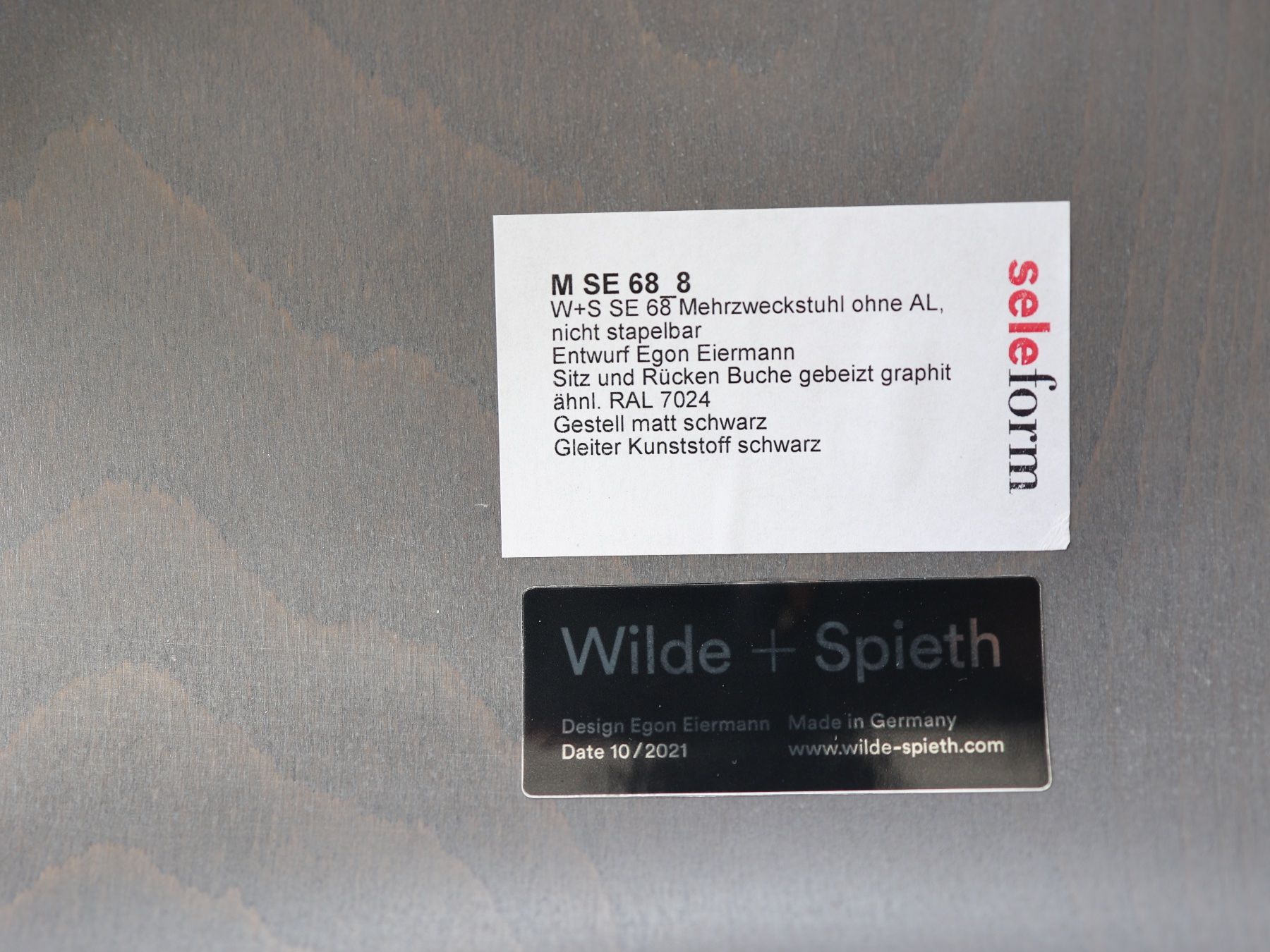 Stühle: Egon Eiermann Stühle, SE68 Wilde Spieth - Diverse Farben! – Neu (gemäss Beschreibung) aus Meinisberg von atelier_TILIJA 9