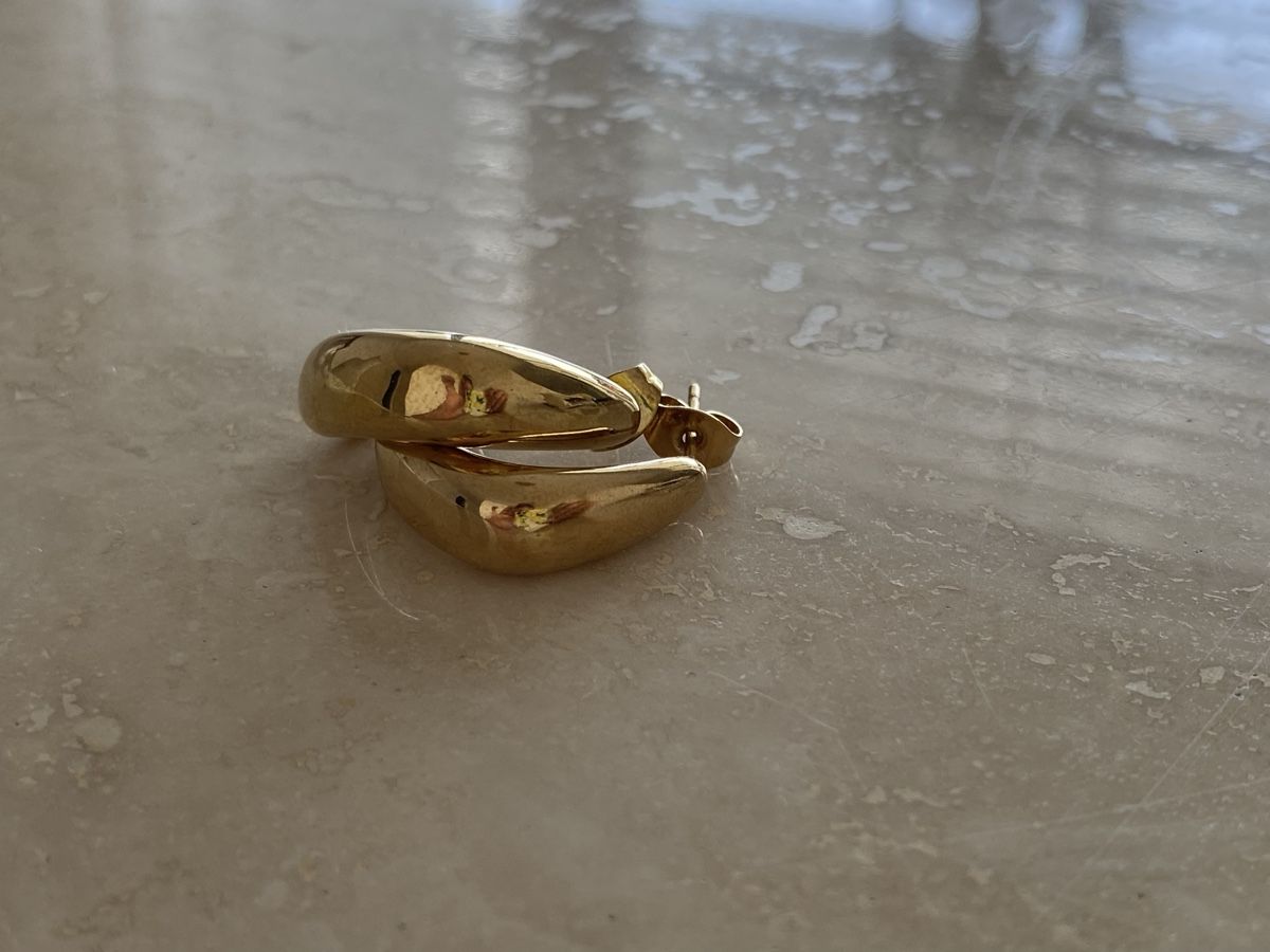 Boucles d'oreille: Gold Plated Ohrringe  – D'occasion à Emmen par Linda-Bachmann 2