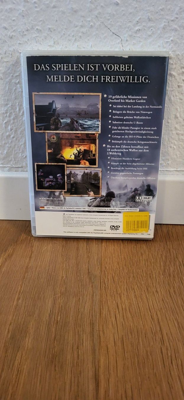 Sony Spiele: PS 2 - Medal of Honor Frontline – Gebraucht aus Münsingen von DigitaleSpielecke 1