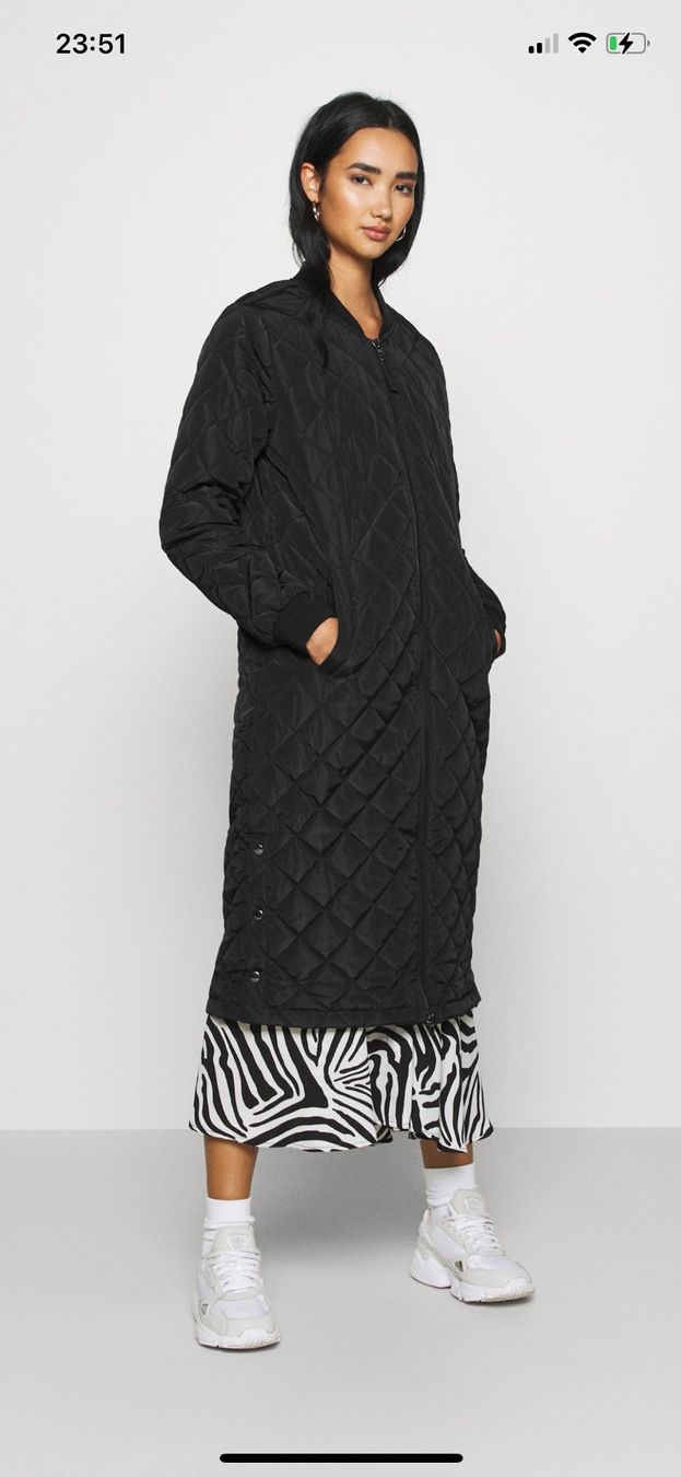 Only Giacche: Long Bomber Jacket, ONLY, Black, S – Usato da Möhlin venduto da Halylea